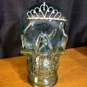 Silver Diamond Gemstone Tiara